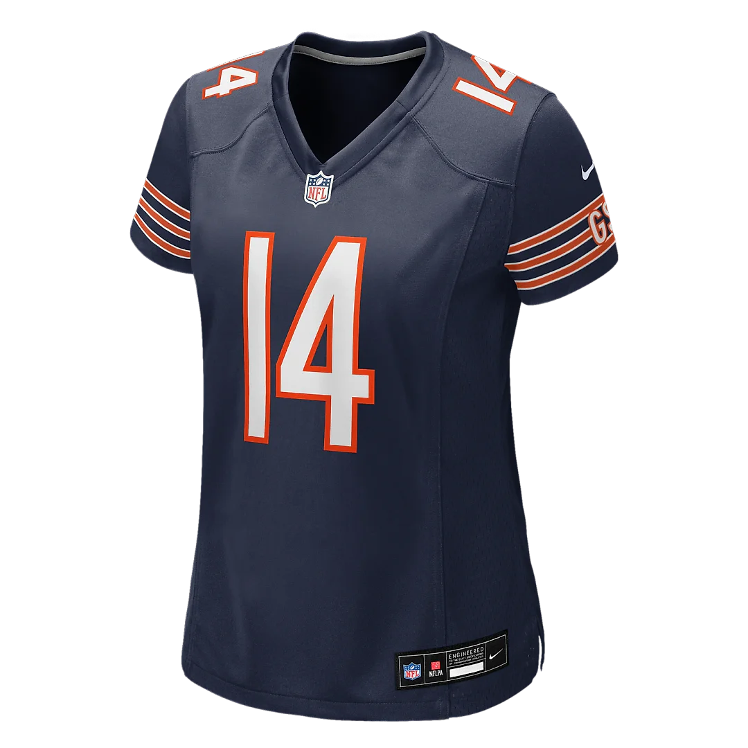Zennovawear Kalif Raymond Chicago Bears Women's Team Game Jersey - Navy