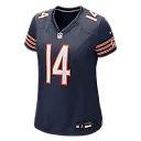 Zennovawear Kalif Raymond Chicago Bears Women's Team Game Jersey - Navy