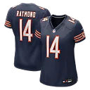 Zennovawear Kalif Raymond Chicago Bears Women's Team Game Jersey - Navy