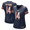 Zennovawear Kalif Raymond Chicago Bears Women's Team Game Jersey - Navy