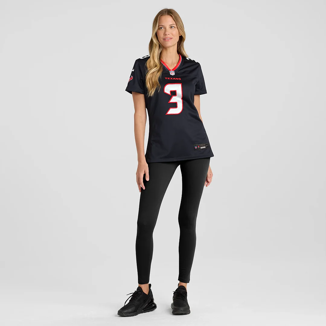 Zennovawear Kamari Lassiter Houston Texans Women's Team Game Jersey - Navy