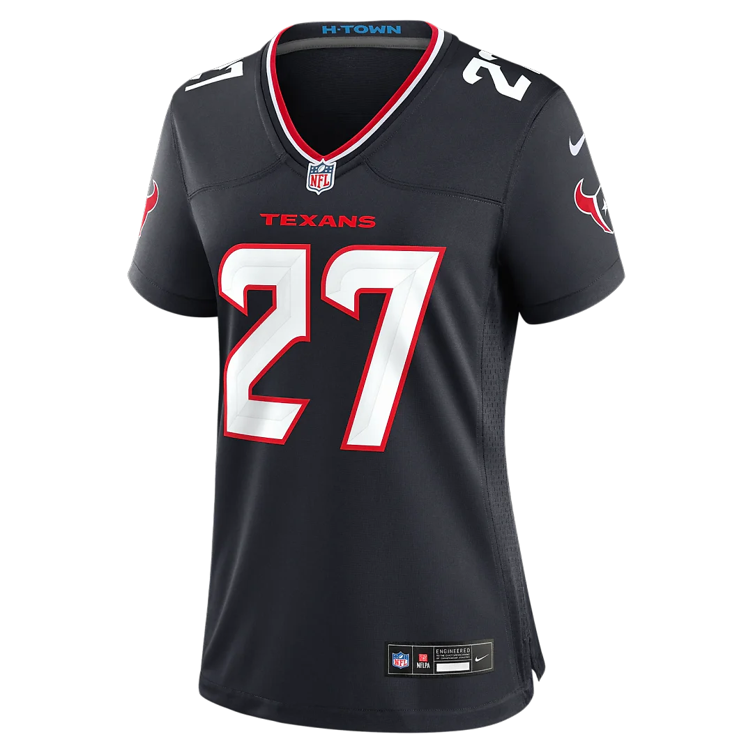 Zennovawear Kamari Ramsey Houston Texans Women's Team Game Jersey - Navy