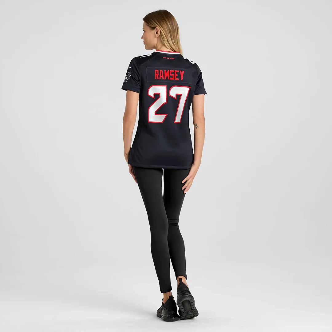 Zennovawear Kamari Ramsey Houston Texans Women's Team Game Jersey - Navy