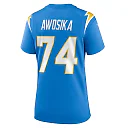 Zennovawear Kayode Awosika Los Angeles Chargers Women's Team Game Jersey - Powder Blue