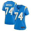 Zennovawear Kayode Awosika Los Angeles Chargers Women's Team Game Jersey - Powder Blue