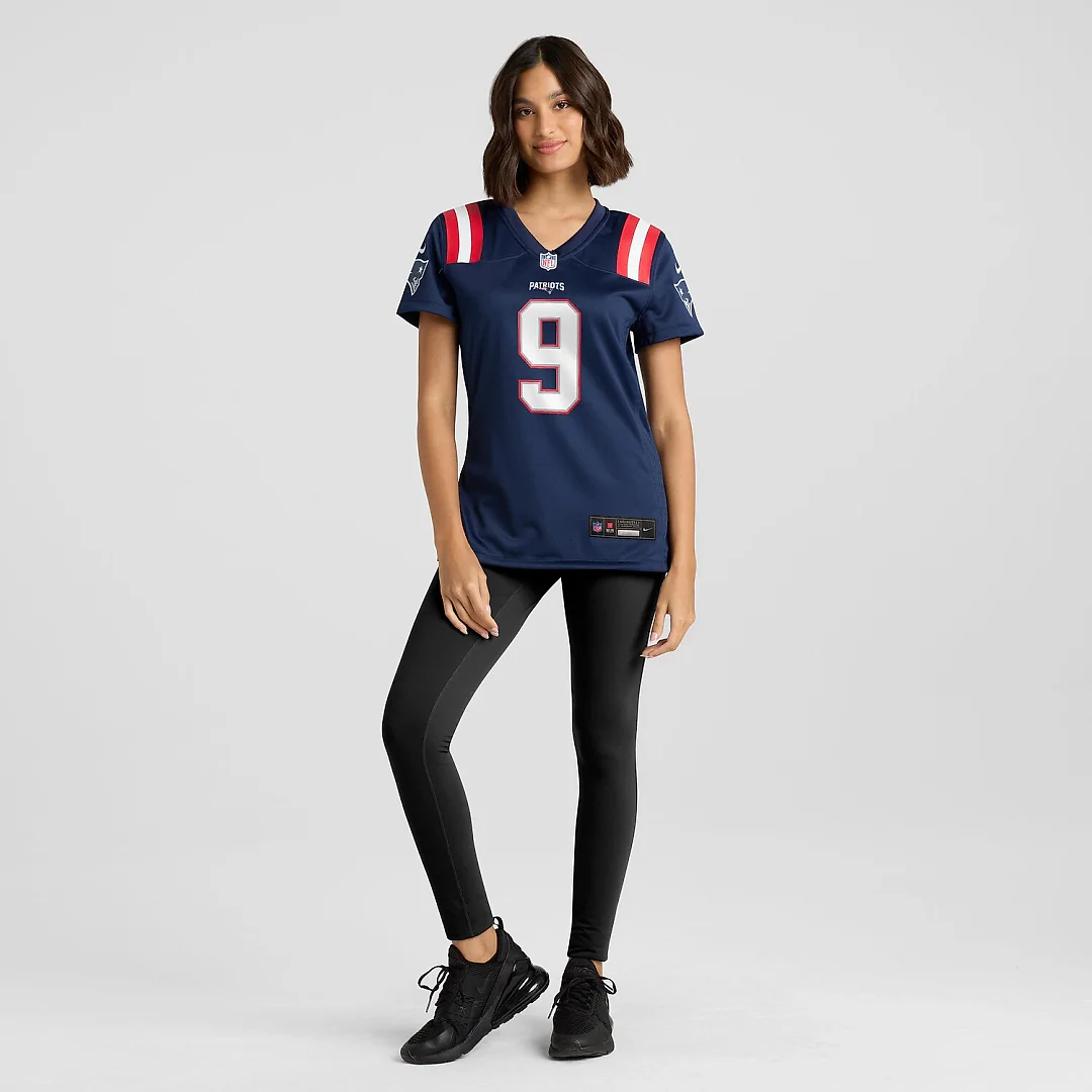 Zennovawear Kayshon Boutte New England Patriots Women's Game Jersey - Navy