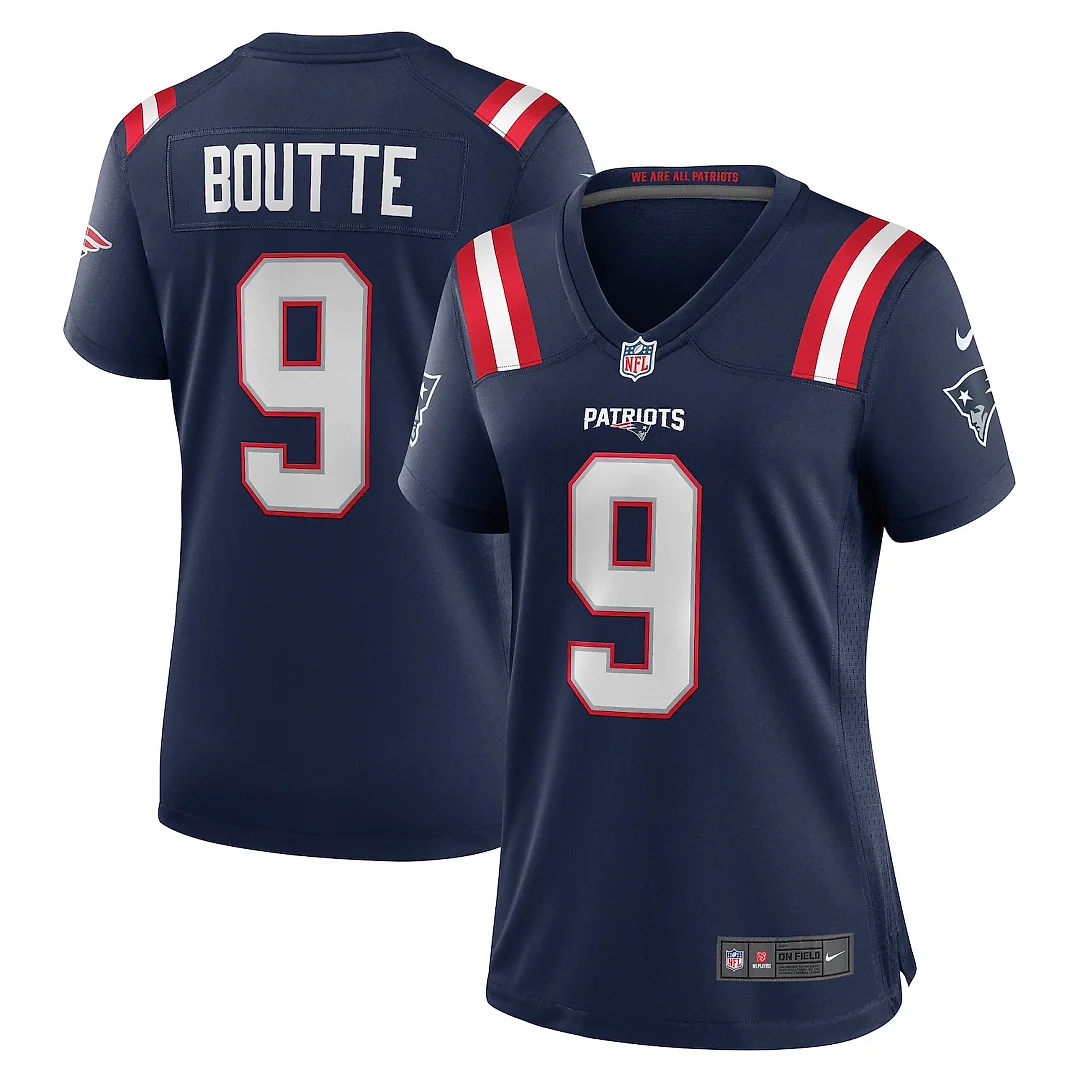 Zennovawear Kayshon Boutte New England Patriots Women's Game Jersey - Navy
