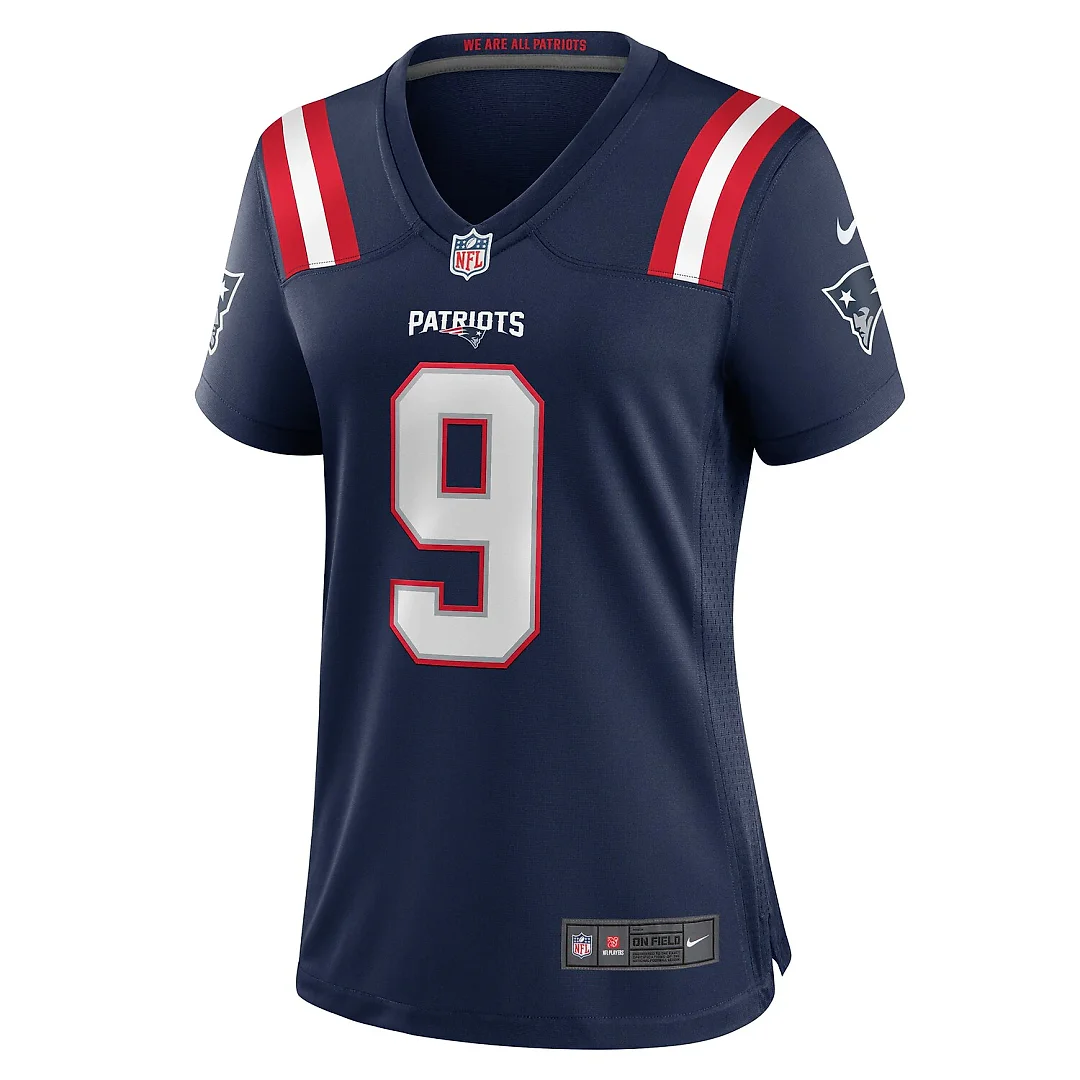Zennovawear Kayshon Boutte New England Patriots Women's Game Jersey - Navy