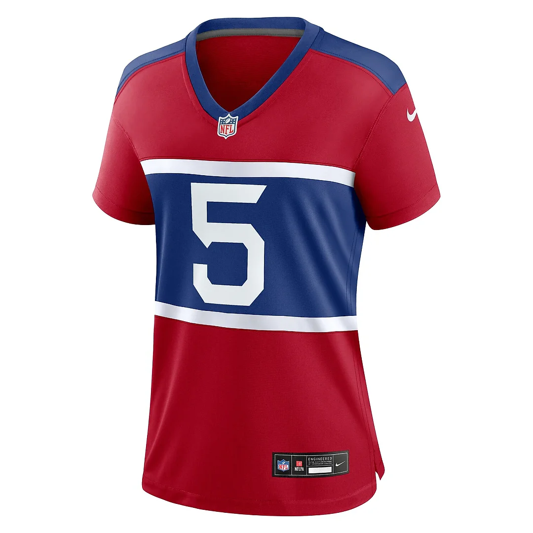Zennovawear Kayvon Thibodeaux New York Giants Women's Alternate Player Game Jersey - Century Red