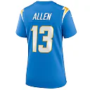 Zennovawear Keenan Allen Los Angeles Chargers Women's Game Jersey - Powder Blue