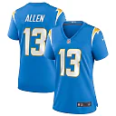 Zennovawear Keenan Allen Los Angeles Chargers Women's Game Jersey - Powder Blue