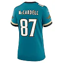 Zennovawear Keenan McCardell Jacksonville Jaguars Women's Prowler Throwback Retired Player Game Jersey - Teal