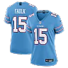 Zennovawear Keldric Faulk Tennessee Titans Women's Team Game Jersey - Light Blue