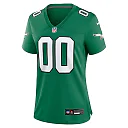 Zennovawear Philadelphia Eagles Women's Alternate Custom Game Jersey - Kelly Green