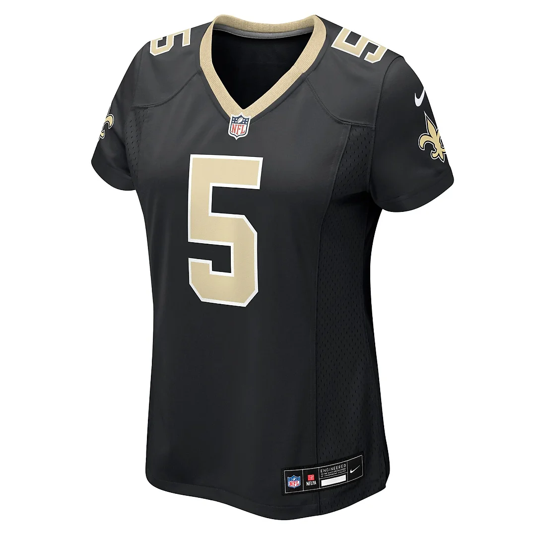 Zennovawear Kendre Miller New Orleans Saints Women's Team Game Jersey - Black