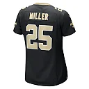 Zennovawear Kendre Miller New Orleans Saints Women's Team Game Jersey - Black