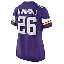 Zennovawear Kene Nwangwu Minnesota Vikings Women's Game Jersey - Purple