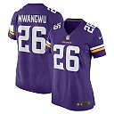 Zennovawear Kene Nwangwu Minnesota Vikings Women's Game Jersey - Purple