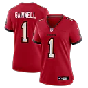 Zennovawear Kenneth Gainwell Tampa Bay Buccaneers Women's Team Game Jersey - Red
