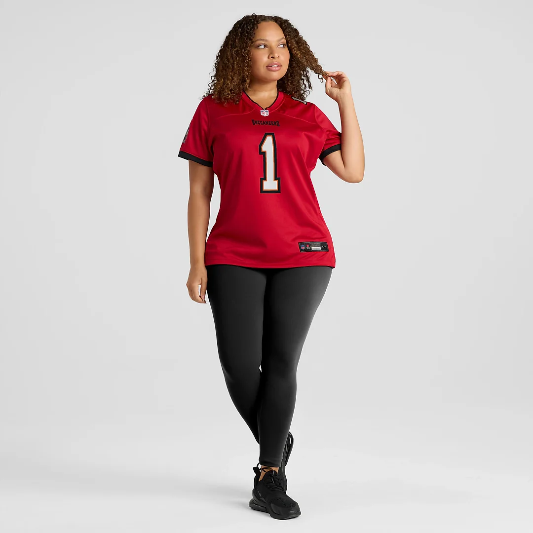 Zennovawear Kenneth Gainwell Tampa Bay Buccaneers Women's Team Game Jersey - Red