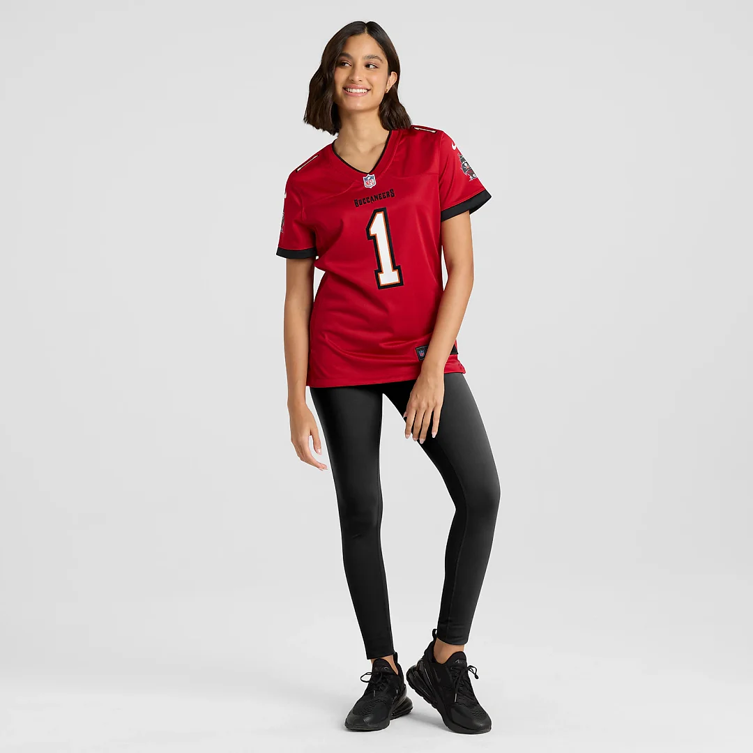 Zennovawear Kenneth Gainwell Tampa Bay Buccaneers Women's Team Game Jersey - Red