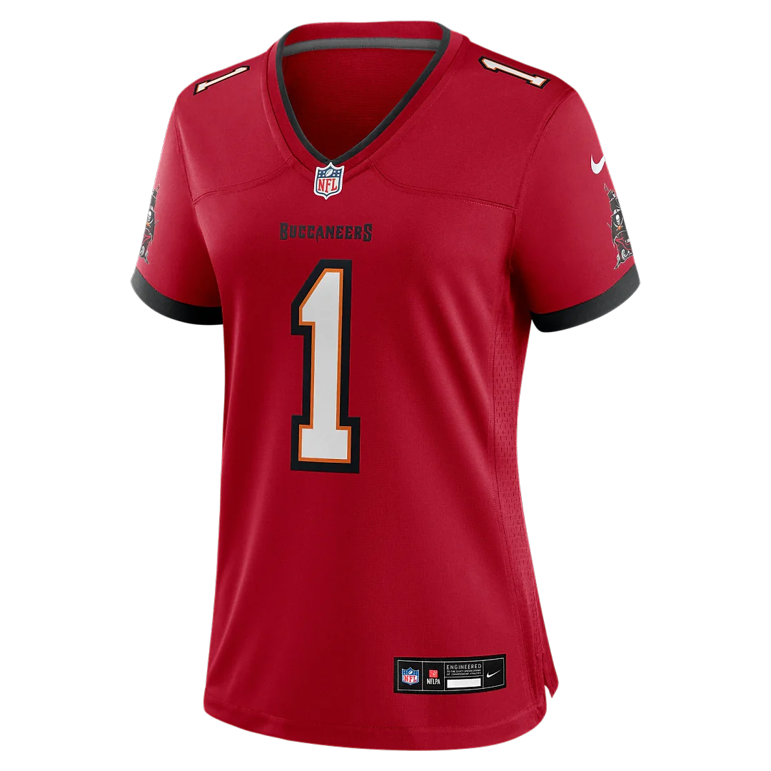 Zennovawear Kenneth Gainwell Tampa Bay Buccaneers Women's Team Game Jersey - Red