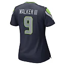 Zennovawear Kenneth Walker III Seattle Seahawks Women's Player Jersey - Navy