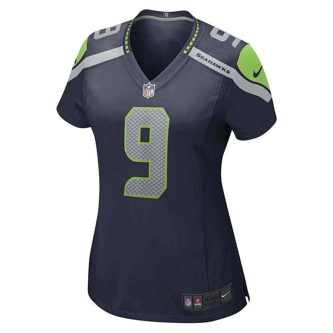 Zennovawear Kenneth Walker III Seattle Seahawks Women's Player Jersey - Navy