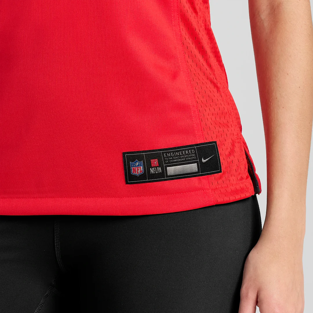 Zennovawear Kenneth Walker III Kansas City Chiefs Women's Game Jersey - Red