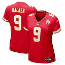Zennovawear Kenneth Walker III Kansas City Chiefs Women's Game Jersey - Red