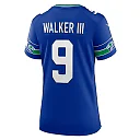Zennovawear Kenneth Walker III Seattle Seahawks Women's Player Jersey - Royal