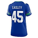 Zennovawear Kenny Easley Seattle Seahawks Women's Throwback Retired Player Game Jersey - Royal