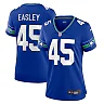 Zennovawear Kenny Easley Seattle Seahawks Women's Throwback Retired Player Game Jersey - Royal