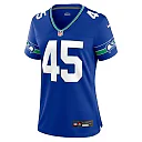 Zennovawear Kenny Easley Seattle Seahawks Women's Throwback Retired Player Game Jersey - Royal