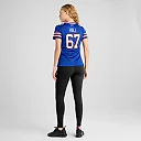 Zennovawear Kent Hull Buffalo Bills Women's Game Retired Player Jersey - Royal