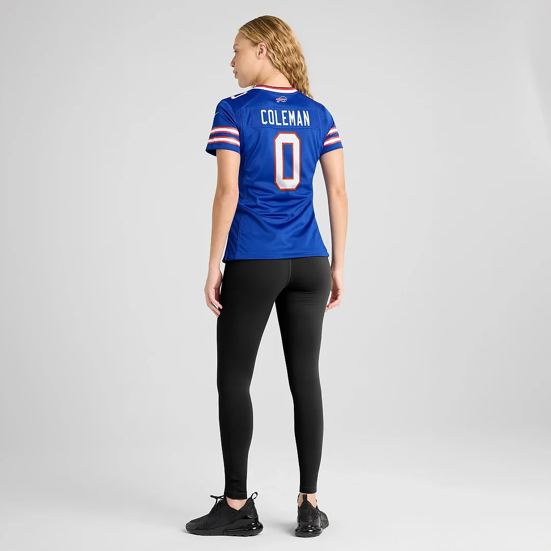 Zennovawear Keon Coleman Buffalo Bills Women's Game Jersey - Royal