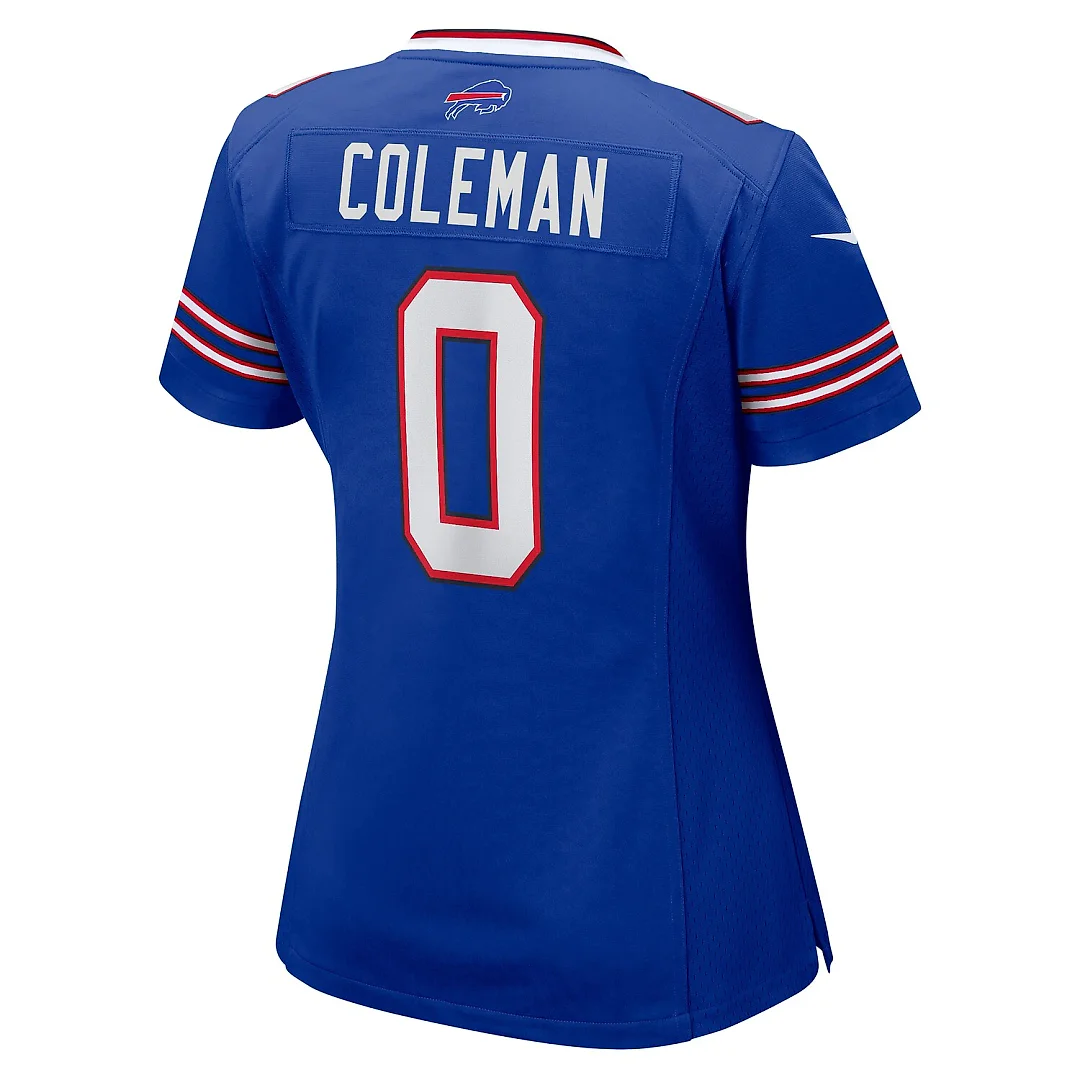 Zennovawear Keon Coleman Buffalo Bills Women's Game Jersey - Royal