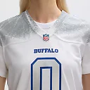 Zennovawear Keon Coleman Buffalo Bills Women's 2025 Rivalries Collection Game Jersey - White