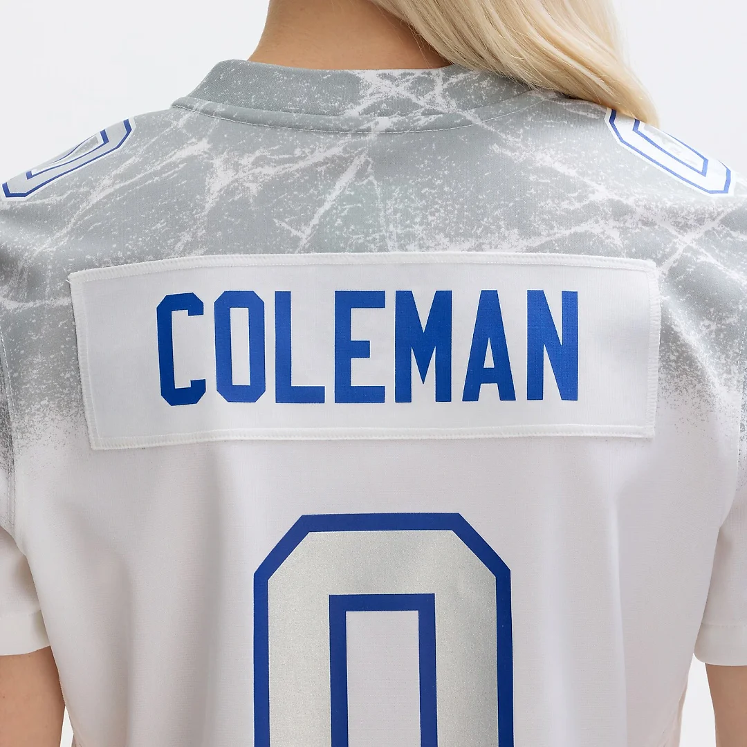 Zennovawear Keon Coleman Buffalo Bills Women's 2025 Rivalries Collection Game Jersey - White