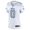 Zennovawear Keon Coleman Buffalo Bills Women's 2025 Rivalries Collection Game Jersey - White