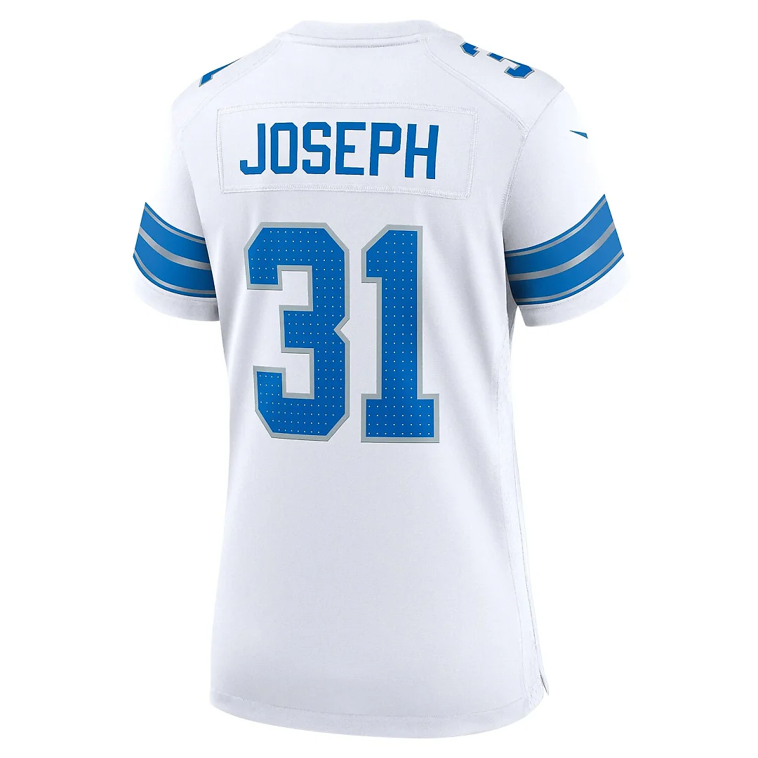 Zennovawear Kerby Joseph Detroit Lions Women's Game Jersey - White