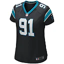 Zennovawear Kevin Greene Carolina Panthers Women's Game Retired Player Jersey - Black
