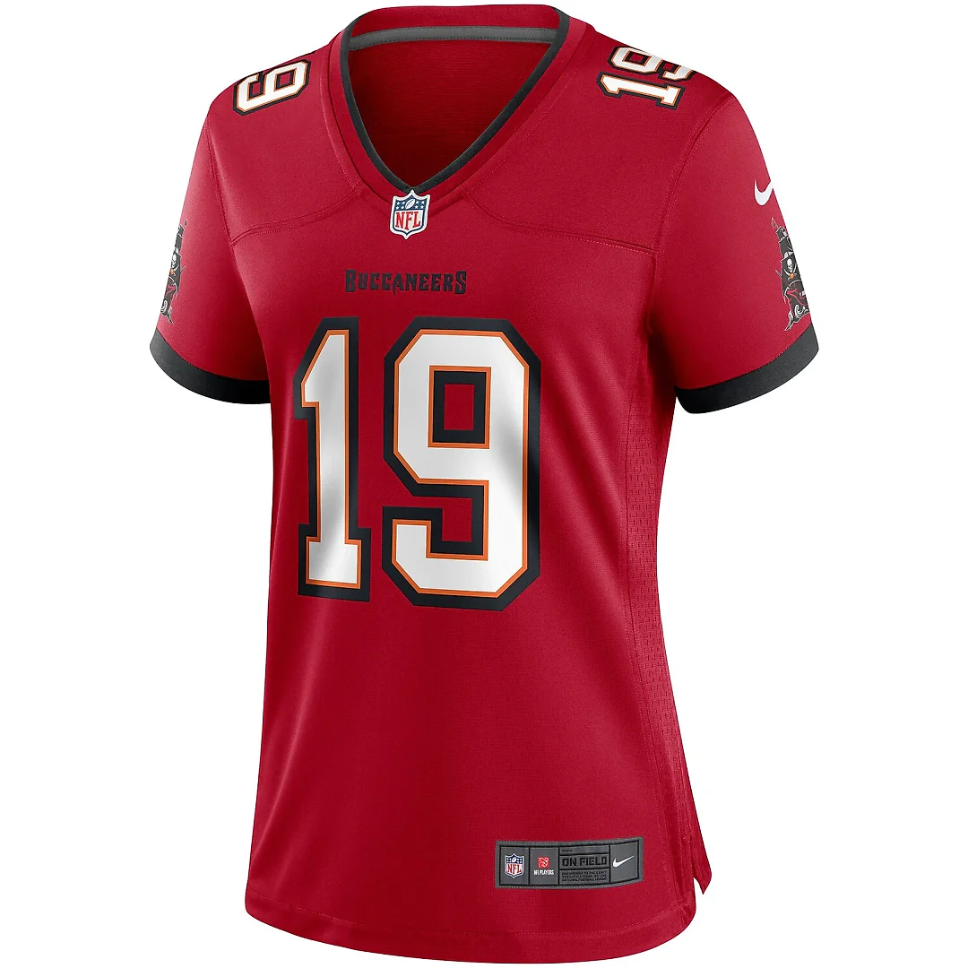 Zennovawear Keyshawn Johnson Tampa Bay Buccaneers Women's Game Retired Player Jersey - Red