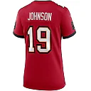 Zennovawear Keyshawn Johnson Tampa Bay Buccaneers Women's Game Retired Player Jersey - Red