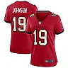 Zennovawear Keyshawn Johnson Tampa Bay Buccaneers Women's Game Retired Player Jersey - Red