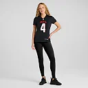 Zennovawear KhaDarel Hodge Atlanta Falcons Women's Team Game Jersey - Black