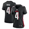 Zennovawear KhaDarel Hodge Atlanta Falcons Women's Team Game Jersey - Black