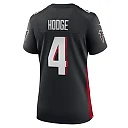 Zennovawear KhaDarel Hodge Atlanta Falcons Women's Team Game Jersey - Black