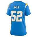 Zennovawear Khalil Mack Los Angeles Chargers Women's Player Jersey - Powder Blue