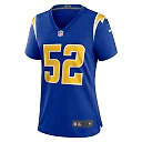 Zennovawear Khalil Mack Los Angeles Chargers Women's Alternate Game Jersey - Royal